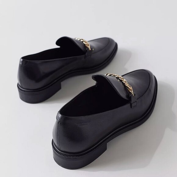 vagabond shoemakers frances buckled chain loafer - women's size 8/38 - Picture 3 of 8